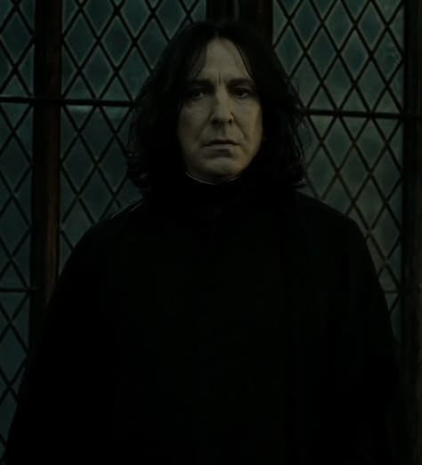 Severus Snape, A Black, A Man, The Story, Harry Potter, I Hope, Glass, Hair, Black