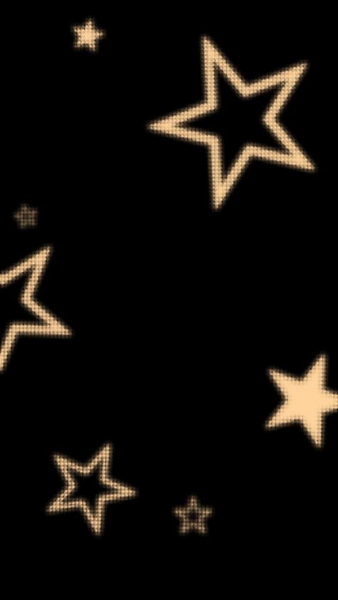 Black And Golden Wallpaper, Yellow Stars Wallpaper, Black Star Wallpaper, Gold Star Wallpaper, Iphone Wallpaper Stars, Stars Aesthetic, Black And Gold Aesthetic, Golden Wallpaper, Y2k Background