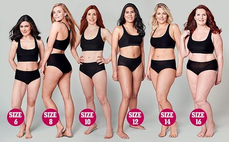 The women try a pair of high-waisted knickers from Chantelle that are soft, stretchy and c... Size 12 Women Outfits, Cuba Outfit, Size 12 Body, Size 16 Women, Quoi Porter, Size 12 Women, Fitness Challenge, Big And Tall Outfits, Fat Burning Drinks