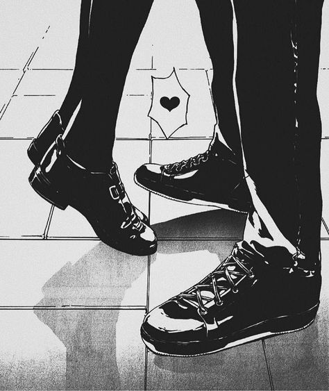 Opm Manga, 일본 패션, Manga Couple, Romantic Manga, Foto Poses, Gothic Anime, Black And White Aesthetic, Dark Anime, Couple Aesthetic