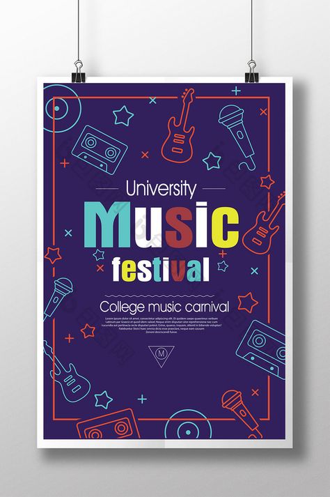 Bright Fashion University Campus Music Festival College Music Competition Poster #poster #music #design #pikbest #download #free #designresource #template #musicfestival Poster Examples, Fashion University, Competition Poster, Singing Contest, University Events, Puzzle Pattern, Education Poster Design, Music Competition, Recruitment Poster