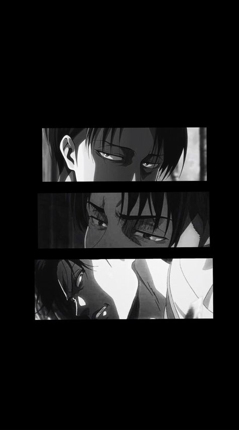 Levi Ackerman Wallpaper, Black And White Anime, Attack On Titan Tattoo, Aot Wallpaper, Atack Ao Titan, Futurisme Retro, Anime Boy Hair, Titans Anime, Anime Crafts