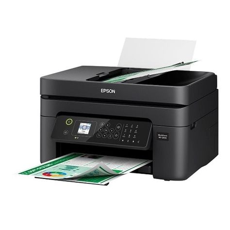 Epson - WorkForce WF-2830 Wireless All-in-One Inkjet Printer - Black | Dell USA Multifunction Printer, Wireless Printer, Printer Driver, Color Printer, Printer Scanner, Color Depth, Apple Mac, Windows Xp, Usb Stick