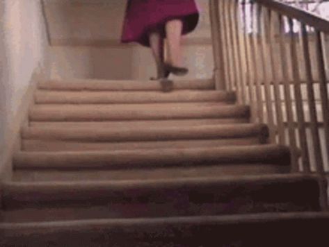 Old Lady Fall GIF - Old Lady Fall Stairs - Discover & Share GIFs Falling Down Stairs, Falling Gif, Make It Stop, First World Problems, Old Lady, Animated Cartoons, Falling Down, Figure It Out, Cool Gifs