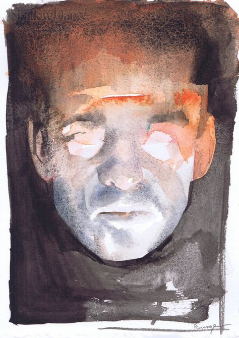 Nick Runge, Watercolor Comic, Watercolor Face, Watercolor Blog, Watercolor Workshop, Sketchbook Art Journal, Watercolor Portrait, Arte Inspo, Art Gallery Room