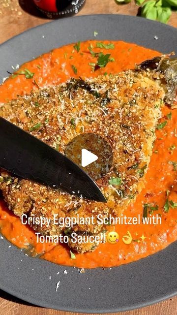 Eggplant Recipes Videos, Eggplant Schnitzel, Fried Eggplant Recipes, Crispy Eggplant, Eggplant Recipes Easy, Eggplant Recipes, Easy Video, June 19, Vegetable Side Dishes