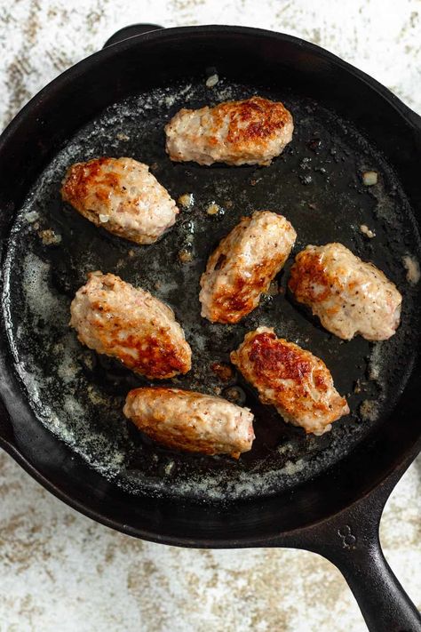 This recipe for Frikadeller is my new favorite for a fall appetizer or main meal. These Danish meatballs come smothered in a creamy gravy that will make you fall in love. Danish Meatballs, Gluten Free Meatballs Recipe, Fall Appetizer, Gluten Free Meatballs, Gravy Ingredients, Fall Appetizers, Meatball Ingredients, Bouillon Cube, Meatball Recipes