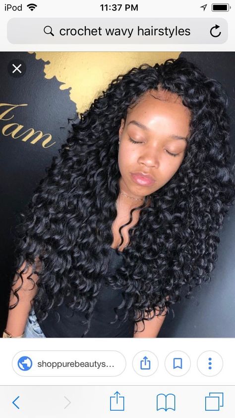 Curly Crotchet Hairstyles, Crochet Weave Hairstyles, Best Crochet Hair, Curly Crochet Hair, Shaggy Layers, Crochet Curls, Curly Crochet Braids, Lemonade Braids Hairstyles, Crochet Styles