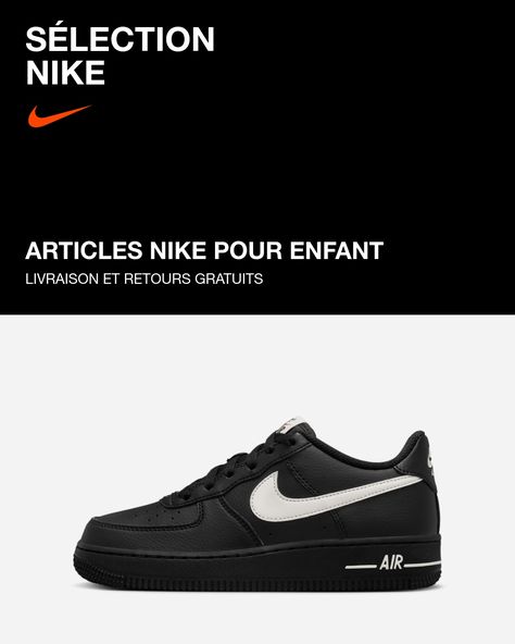 Ancienne vedette des parquets, cette sneaker est aujourd'hui une superstar des cours de récré. Le cuir synthétique résistant et l'amorti Nike Air donnent un style intemporel et un confort qui continuent d'assurer le succès de la AF1. Avantages:Coutures solides. Matières premium. Semelle cupsole. Cette sneaker résistante a du style et sait se faire remarquer sur les parquets.Confort longue durée avec l'amorti Nike Air, conçu à l'origine pour le basket de compétition.Col bas rembourré pour allier…