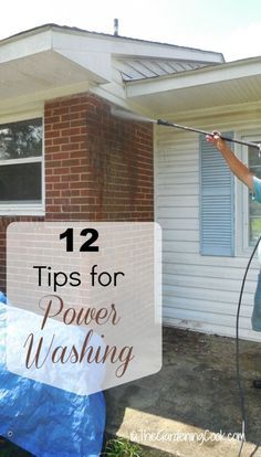 Power Washing House, Pressure Washing House, Pressure Washing Tips, Pressure Washer Tips, Pressure Washing Business, Pressure Washing Services, House Wash, Power Washing, Roof Cleaning