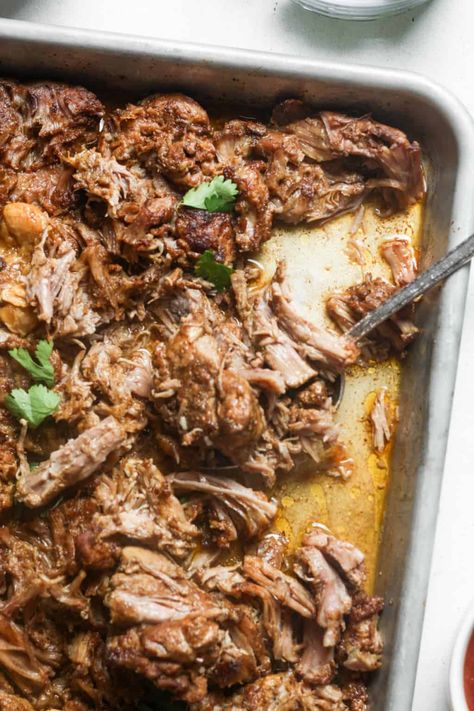 Instant Pot Carnitas - Organically Addison Beef Carnitas Recipe, Pressure Cooker Carnitas, Recipe Dutch Oven, Instant Pot Carnitas Recipe, Beef Carnitas, Instant Pot Carnitas, Pork Carnitas Tacos, Mexican Pulled Pork, Pork Carnitas Slow Cooker