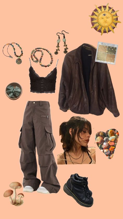 earthy core 🌿 Casual Earthy Outfits, Earthy Style Outfits, Winter Earthy Outfits, Aethstetic Clothes, Earthy Core, Yaelokre Oc, Therian Outfits, Earthy Aesthetic Outfits, Earthy Clothes