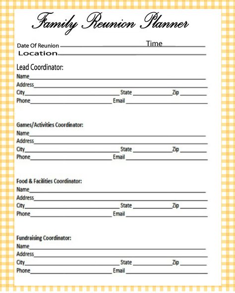 Family Reunion Planner, Family Reunion Printables, Family Reunion Sign, Reunion Checklist, Family Reunion Signs, Family Reunion Themes, Event Planning Checklist Templates, Reunion Invitation, Printables Planner