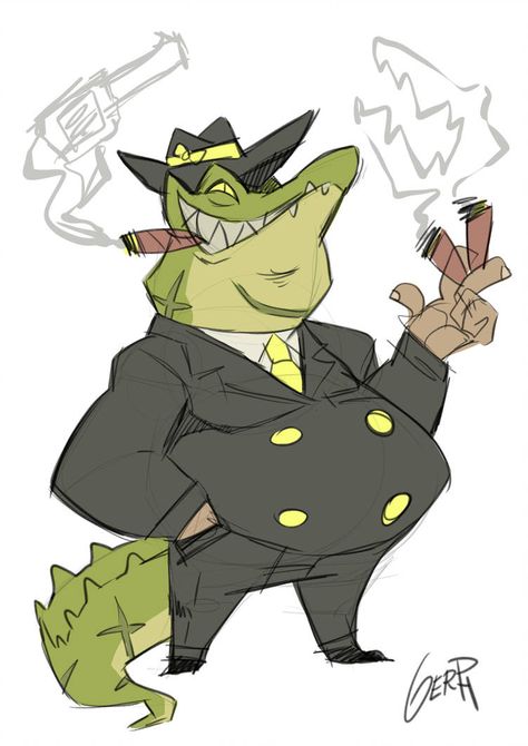 Cartoon Male Character Design, Alligator Character Design, Alligator Oc, Wrestler Character Design, Alligator Cartoon, Cartoon Style Character, Animal Character, 캐릭터 드로잉, Cat Character