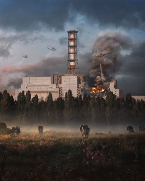 Abandoned Chernobyl, Chernobyl Aesthetic, Nuclear Art, Roadside Picnic, Nuka World, Apocalypse Landscape, Horror Movies List, Chernobyl Nuclear Power Plant, Chernobyl Disaster