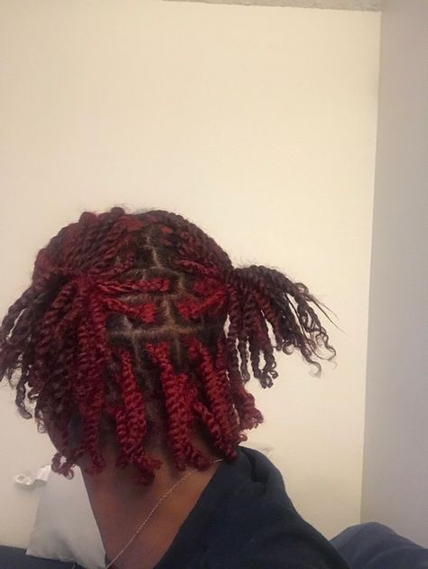 #cutehairstylesforteenagegirl #redhair #naturalhairstyles #blackgirlshairstyles Red Mini Twists, Red Twists, Mini Twists, Very Short Hair, Rocky Horror, Natural Hair Journey, Hair Journey, Black Girls Hairstyles, Dark Red