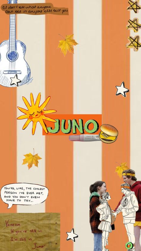 #wallpaper #juno Juno Wallpaper, Painted Pumpkins, Juno, Movie Art, The Movie, Art