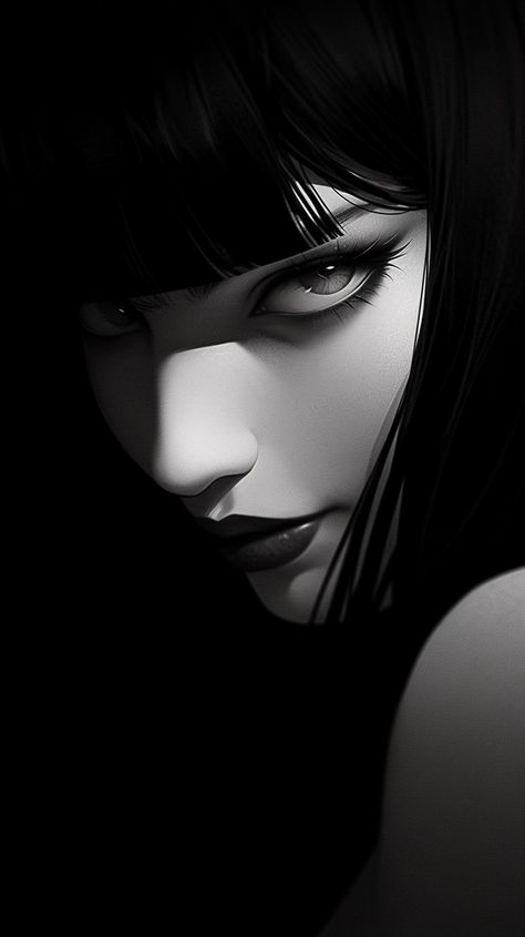 Close Eyes Drawing, Closed Eye Drawing, Comic Woman, Mad Face, Anime Long Hair, Drawing Female Body, Dark Portrait, Deadpool Wallpaper, Red Images