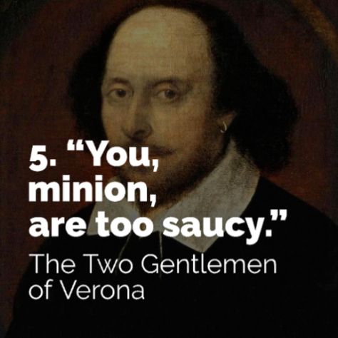 Shakespeare insults History Hustle 5 Funny Shakespeare Quotes Hilarious, Best Shakespeare Quotes Funny, Funniest Shakespeare Quotes, Shakespeare Insult Words, Shakespeare Quotes Funny, Insult Like Shakespeare, Shakespeare Meme, Shakespeare Insult, Funny Shakespeare Quotes