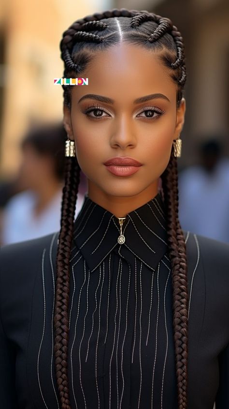 Business Style 4b Curls, Coily Hairstyles, Black Hair Updo Hairstyles, Goddess Braids Hairstyles, Braided Cornrow Hairstyles, Wavy Hairstyles, Cool Braid Hairstyles, Beautiful Braids, Coily Hair