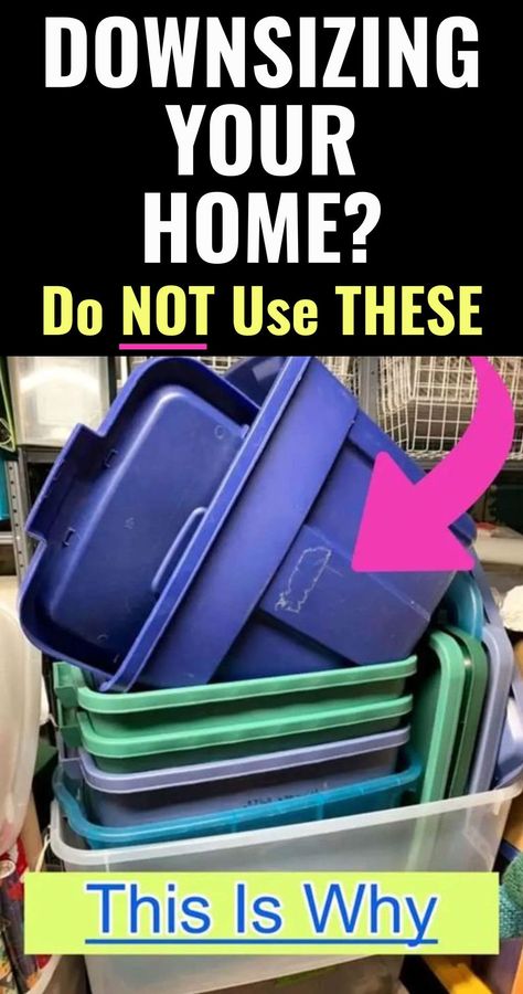 Downsizing Your Home? Do NOT Use These To Declutter, Get Rid Of Stuff OR To Get Organized. Moving Life Hacks, Moving Downsizing Tips, Downsizing Your Home To Move, What To Get Rid Of When Moving, Items To Declutter, Declutter For Moving, Decluttering Basement, Getting Rid Of Clothes Tips, Downsizing To An Apartment