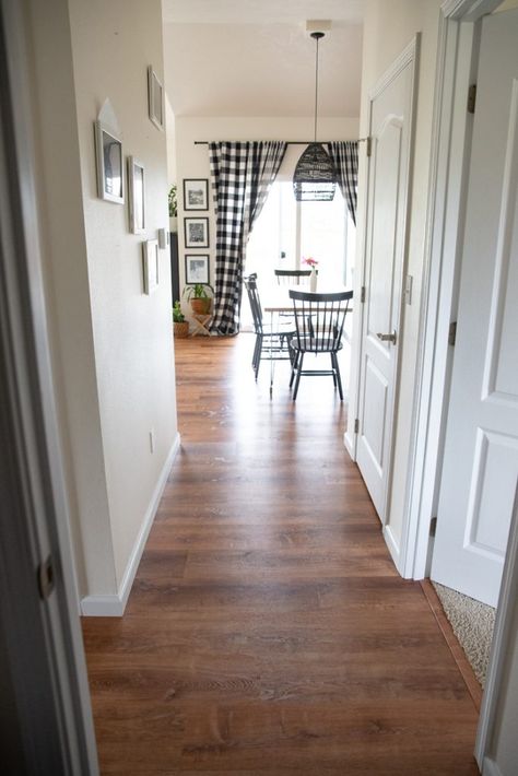 How to Install LifeProof Flooring Yourself Lifeproof Trail Oak Vinyl Flooring, Trail Oak Lifeproof Vinyl Flooring, Lifeproof Trail Oak, Lifeproof Vinyl, Lifeproof Flooring, Lifeproof Vinyl Flooring, Removing Baseboards, Homey Touches, Attic Ideas