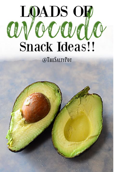 LOOKING FOR UNIQUE AVOCADO SNACK RECIPES??? Look no further! There's recipes for savory snacks and sweet snacks and everything in between! These snack ideas are unique because it's not just guacamole!! #thesaltypot #recipeswithavocados #avocados #snackrecipes #snackideas #avocadorecipes Avacado Snacks, Avocado Foods, Avocado Snack Recipes, Avocado Snack, Avocado Cookies, Avocado Chocolate Pudding, Avocado Pudding, Healthy Nutrition Plan, Avocado Fries