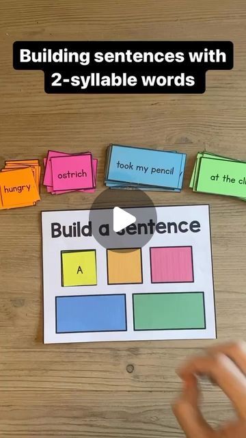 Colour Semantics, Sentence Writing Activities, Making Sentences, Sentence Activities, Silly Sentences, Colored Markers, Reading Tutoring, 2nd Grade Writing, Reading Specialist