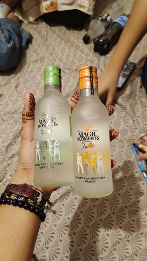 Magic Moments Vodka Snap, Vodka Snap, Magic Moments Vodka, Flavoured Vodka, Indian Wedding Songs, Orange Vodka, Bottle Girls, Friendship Video, Magic Moments