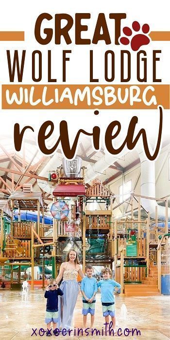 Spring Break and Summer are right around the corner and families are gearing up to plan and take family vacations. If your family is considering a trip to Great Wolf Lodge, specifically Great Wolf Lodge Williamsburg, be sure to read this ultimate family review of Great Wolf Lodge first to get details on lodging, food, amenities, cost and everything you have ever wanted to know plus more! Check out Erin's article on our blog to read what she has to say about her family getaway Erin Smith, Wolf Lodge, Family Friendly Resorts, Great Wolf Lodge, Williamsburg Virginia, Canadian Travel, Indoor Waterpark, Williamsburg Va, Family Vacation Destinations