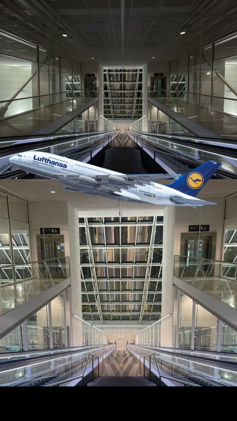 Munich airport @lufthansa Visit Munich, Munich Airport, Beer Hall, Hall Of Mirrors, Neuschwanstein Castle, Munich Germany, Beer Garden, Iconic Landmarks, English Garden