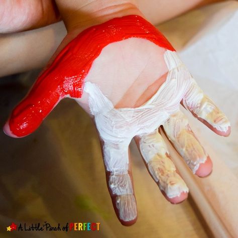 Handprint Santa: An Adorable Christmas Craft for Kids - Handprint Santa Craft, Christmas Cards Toddlers Can Make, Handprint Santa Ornament, Santa Handprint Craft, Christmas Gift Ideas For Kids To Make, Christmas Hand Print Crafts For Kids, Santa Crafts For Toddlers, Christmas Painting Kids, Christmas Craft For Toddler