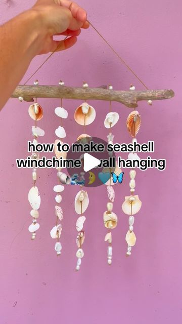 446 likes, 9 comments - jellyseashells on August 16, 2024: "another embarrassing voiceover but here’s this 🐚🩵🌊🌛 these seashell wind chimes are so fun and cheap and easy to make! #windchime #seashelljewelry #seashellwindchime #shelling #seashells #beach #florida". Seashell Windchime, Seashell Wind Chimes, Seashell Jewelry, Beach Florida, Wind Chimes, Sea Shells, Shells, Florida, Sewing