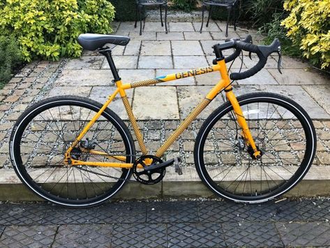 Genesis Day One 10 [2020]: Single-Speed Gravel Bike Review Single Speed Gravel Bike, Single Speed Road Bike, Bike Touring, Single Speed Bike, Speed Bike, Bike Reviews, Cycling Art, Commuter Bike, Road Bikes