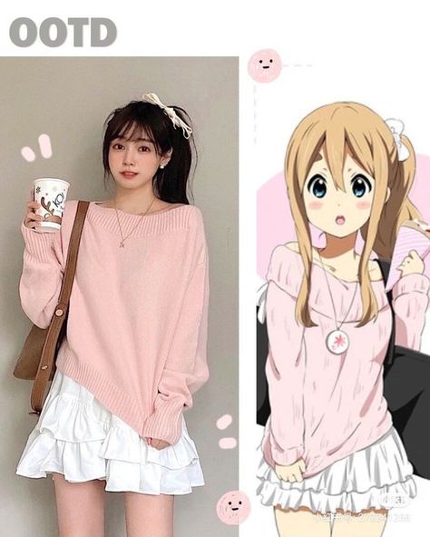 Erokawa Outfits, Sailor Moon Outfit Inspired, Casual Cosplay Anime, Cute Anime Outfits, Sailor Moon Outfit, Sailor Moon Fashion, Easy Cosplay, Anime Outfit, Character Inspired Outfits