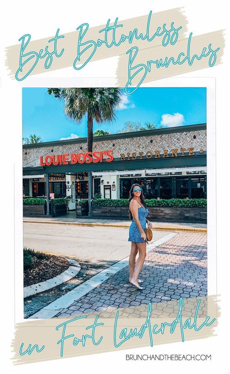 Las Olas Fort Lauderdale, My 29th Birthday, Proposal Spots, Brunch Places, Bottomless Brunch, On My Birthday, Bachelorette Party Outfit, 29th Birthday, Fort Lauderdale Florida