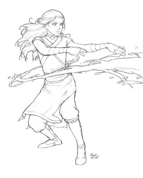 Kara Avatar Last Airbender, Jesus Coloring Pages, Anime Mermaid, Avatar Series, The Last Avatar, Avatar The Last Airbender Art, Avatar Airbender, Avatar Aang, Character Poses