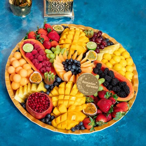 NEW product alert! ⁠ This is your reminder, that healthy snacking isn't boring! Crafted with love and care, our Fruitful Ramadan Platter is a celebration of freshness and flavor! ⁠ Rate this platter from 1-10 in the comments! ⁠ .⁠ .⁠ .⁠ #fruitfulday #fruitfuldayuae #uae #dxb #dubai #abudhabi #loveit #new #newproduct #orderonline #iftar #ramadan #رمضان #افطاري #افطار_رمضان #رمضان2024 ⁠ Ramadan Platter, New Product Alert, Healthy Snacking, Iftar, Ramadan, Healthy Snacks, New Product, With Love, Dubai