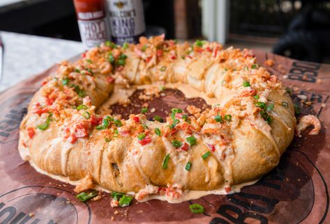 Boudin Dip, Season Shrimp, Boudin Sausage, Crawfish Recipes, King Cake Recipe, New Orleans Recipes, Shrimp Boil, Prime Rib Roast, Sour Dough