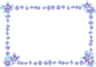 Blue Flower Frame, Frame Flowers, Printable Frames, Free Printable Planner Stickers, Pretty Printables, Free Vintage Printables, Scrapbook Flowers, Border Frame, Planner Printables Free