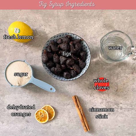 This fig syrup recipe is decadently sweet, thick, and easy to make! Drizzle it over desserts or stir it into drinks like tea and cocktails! Fig Syrup Recipes, Fig Syrup, Sweet Sauces, Syrup Recipes, Coffee Ideas, Orange Stick, Syrup Recipe, Sweet Sauce, Lemon Water