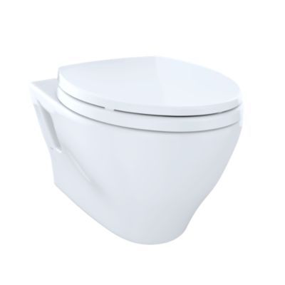 Because it's wall-mounted, this toilet takes up less floor space, giving your bathroom a more open feeling and making it easier to clean. Modern design, with our practical Dual-Max flushing system (see Smartfact below). Universal height. Small White Bathrooms, Wall Aquarium, Dual Flush Toilet, Cheap Bathrooms, Wall Hung Toilet, Toilet Tank, Wall Mounted Toilet, Green Interiors, Flush Toilet