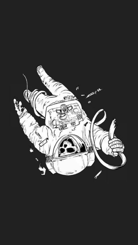 Astronaut Skeleton, Tattoo Future, Dye Inspiration, Astronaut Wallpaper, Astronaut Art, Mix Photo, Dead Space, Character References, Pop Art Wallpaper