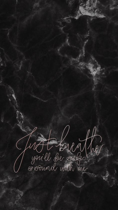 Just breathe you’ll be safe and sound with me  Stef gretzinger - Cecies lullaby Just Breathe Wallpaper, Breathe Wallpaper, Anthropomorphic Characters, Safe And Sound, Cute Tumblr Wallpaper, Transformers Movie, Iphone App Design, Encouraging Scripture, Just Breathe