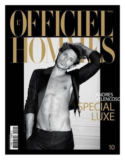 L'Officiel Hommes Magazine #10 ANDRES VELENCOSO Jon Kortajarena BEN WHISHAW Milan Vukmirovic, Magazine Front Cover, Ben Whishaw, Jon Kortajarena, Cover Boy, 18th Century Fashion, Queer Art, Art Print Display, Fashion Wall Art