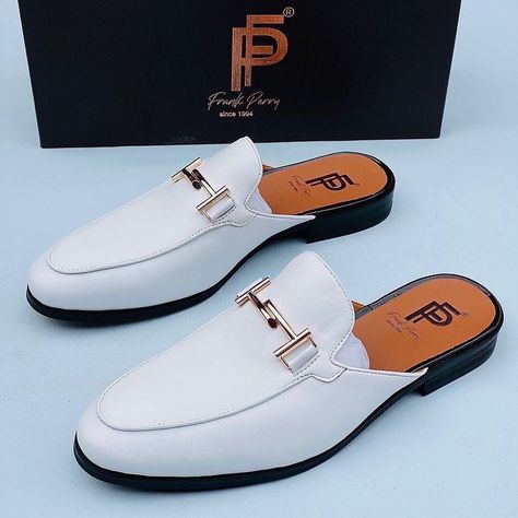 Lofar Shoes, Men Leather Sandals Fashion, Palm Slippers, Ascot Shoes, Mens Sandals Fashion, Gents Shoes, Black Oxford Shoes, Half Shoes, African Wear Styles For Men