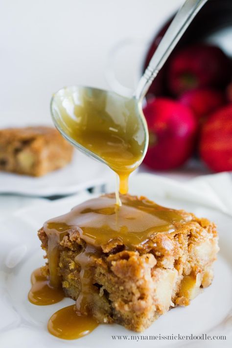 Next stop: Pinterest Apple Spice Cake Recipe, Hello Cake, Caramel Apple Cake Recipe, Moist Spice Cake, Completely Delicious, Apple Spice Cake, Spice Cake Recipes, Caramel Glaze, Apple Spice