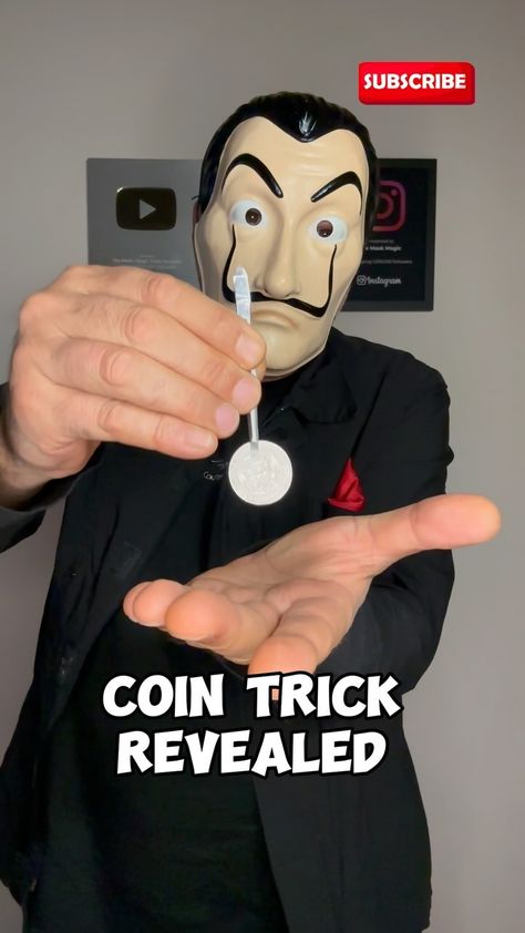 The Mask | Official Page | Amazing Tutorial Magic Trick 🎩🪄😉 #neiperte #perte #foryou #followme #follower #following #follow #amazing #tutorial #magic #trick… | Instagram Diy Magic Tricks, Physics Tricks, Magic Tricks For Beginners, Street Magic Tricks, Coin Magic Tricks, Magic Tricks Illusions, Magic Tricks Videos, Learn Magic Tricks, Magic Tricks Tutorial