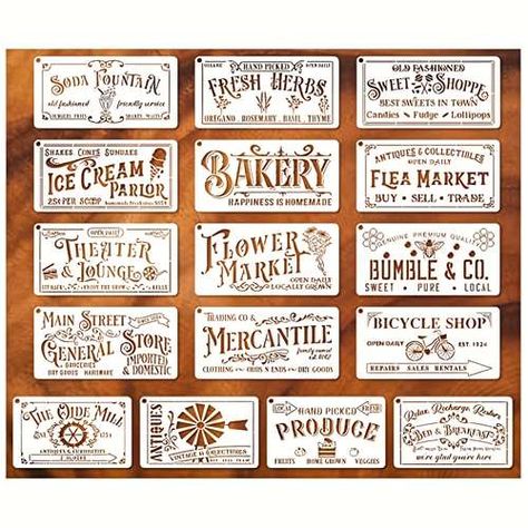 Stencils For Wood Burning, Wood Burning Projects, Farmhouse Stencils, French Stencil, Farm Vintage, Craft Stencils, Wall Fabric, Paint Stencils, Stencils For Painting