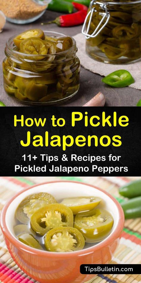 Sliced Jalapeno Recipes, Pickle Jalapenos, Garden Preserving, Preserving Peppers, Pickled Jalapeno Recipe, Canning Jalapeno Peppers, Easy And Quick Recipes, Jalapeno Relish, Pickled Jalapeno Peppers